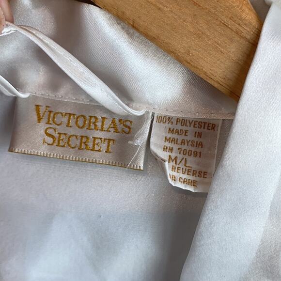 Vintage Victoria’s Secret Gold Label Short Robe M/L - Picture 2 of 10